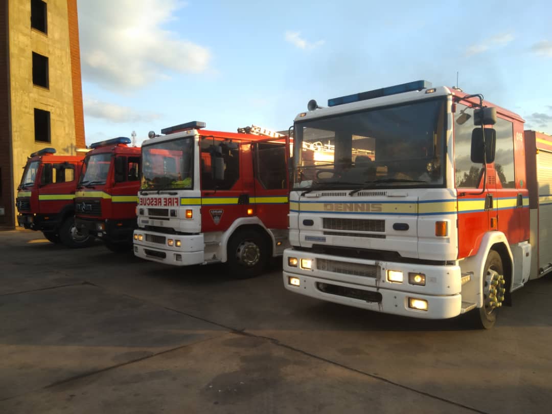 Operation Florian Donated Fire Appliances Arrive in Zimbabwe
