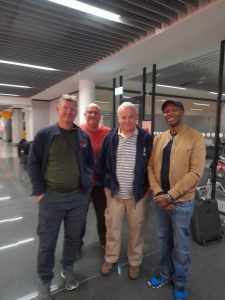 Operation Florian team travelling to Zimbabwe