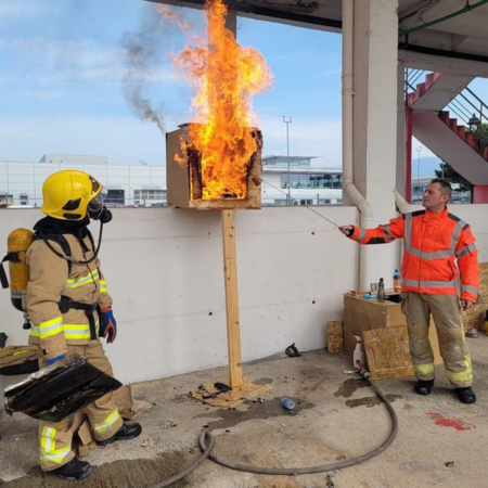 Operation Florian delivering fire science training
