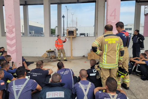 Fire science training by Operation Florian